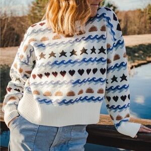 NWOT Jetty crescent sweater size medium